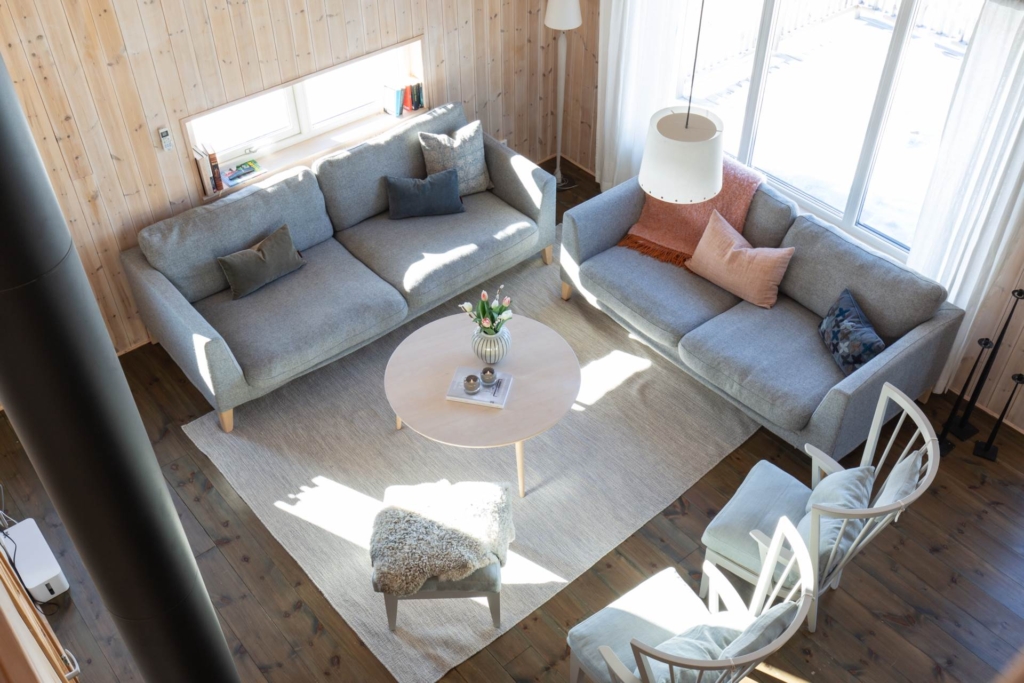 Arkitektritat och smakfullt inrett fjällboende i Tännäskröket!