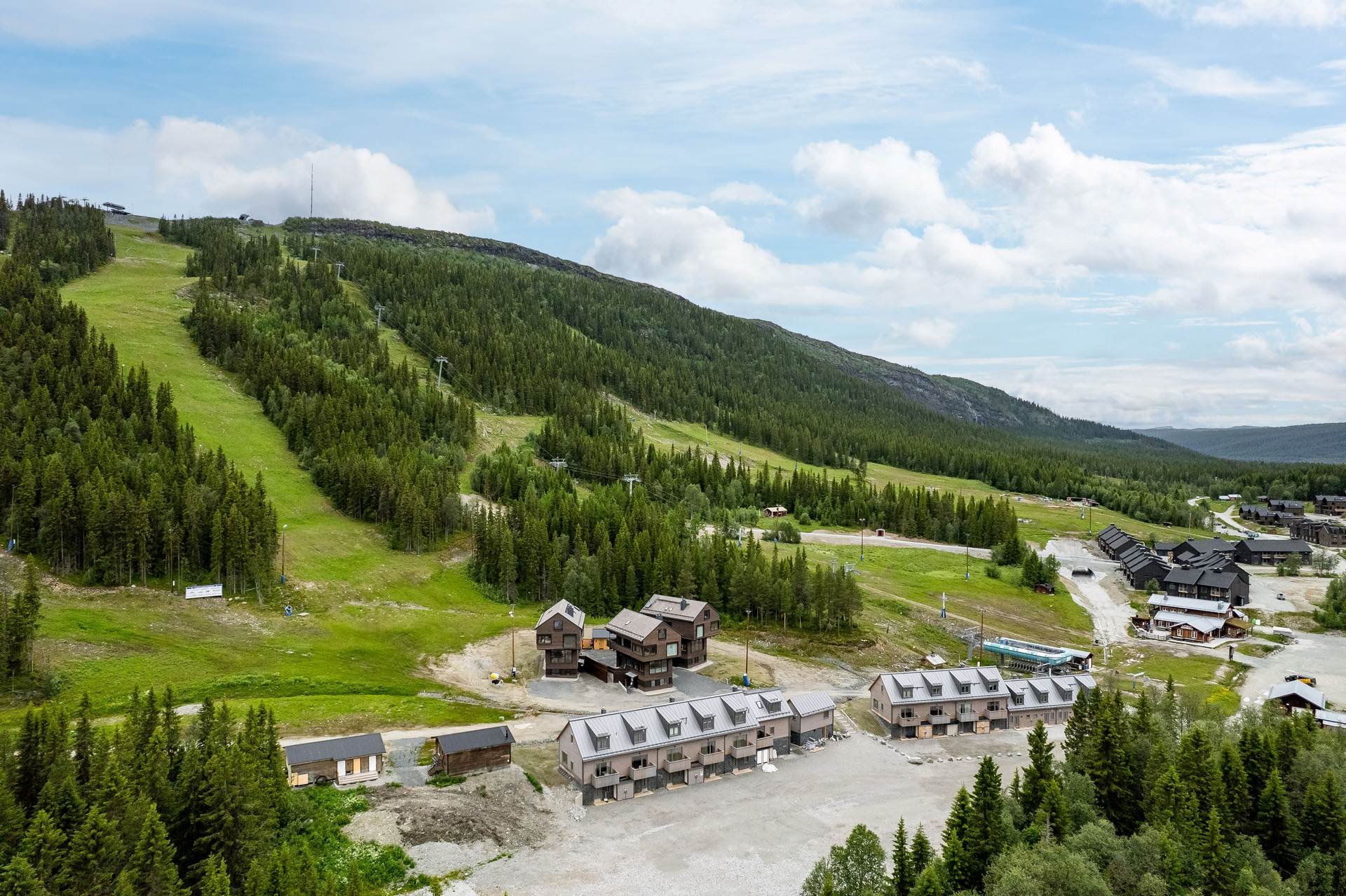 Fjällboende vid foten av Funäsdalsberget