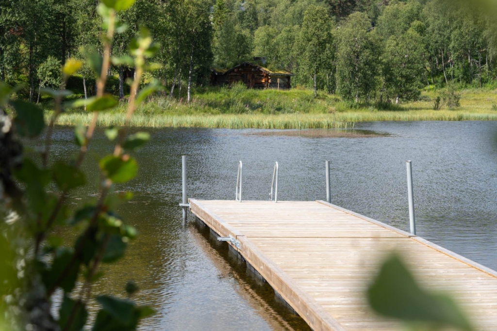 Charmig stuga på rymlig fjälltomt om hela 4600 kvm