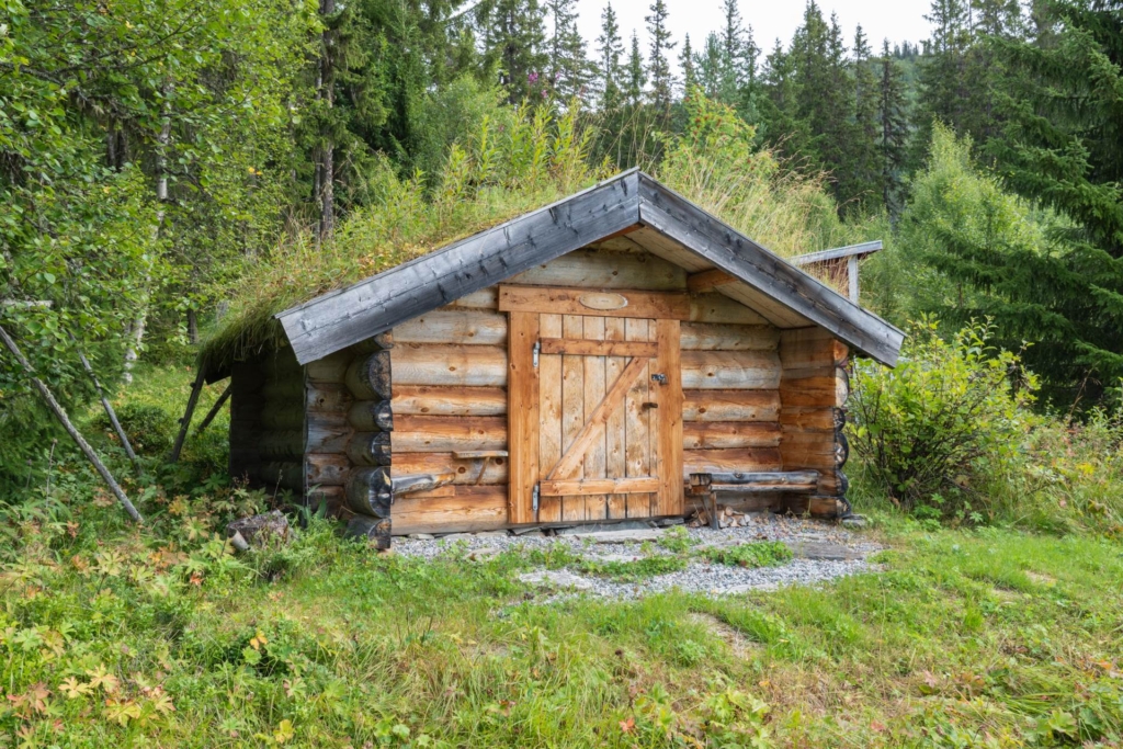 Fantastisk gårdskänsla med Funäsdalens fjällvärld precis utanför dörren