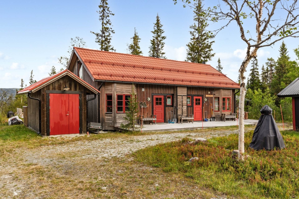 Kvadratsmart fjällboende i populära Hållan