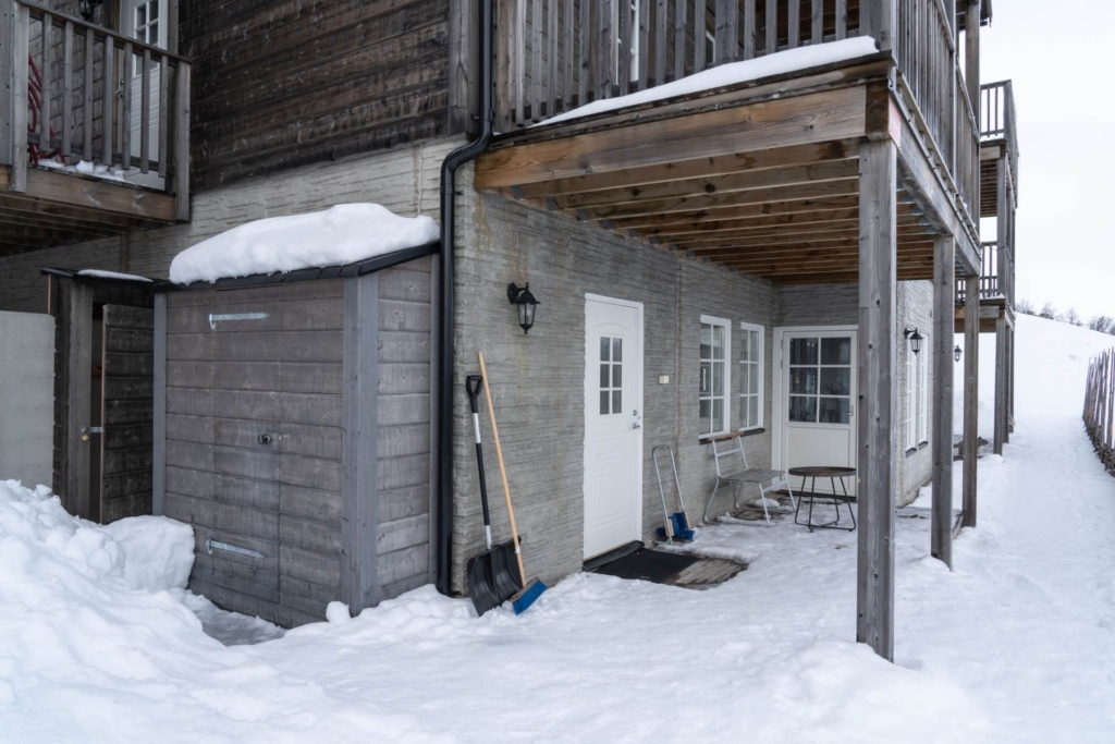 Väldesignad lägenhet med oslagbart läge och skidåkning utanför dörren!
