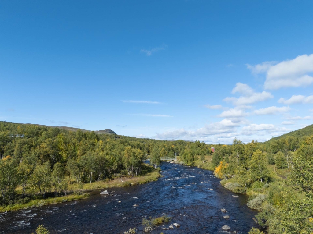 Fjällhus med unikt hörnläge – Tännån och längdspår utanför dörren och fjället som fond